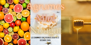 Lire la suite à propos de l’article Commande: Agrume, miel, nougat